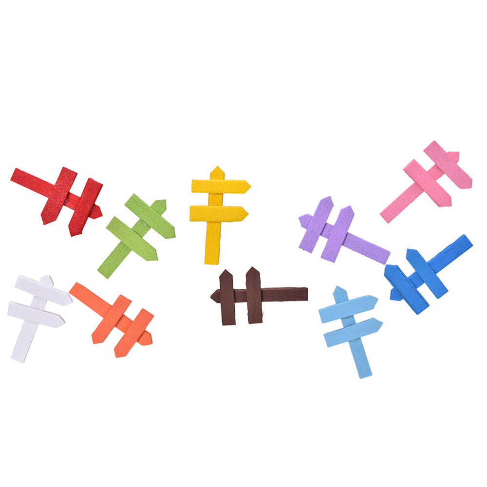 Wood Crafts Signboard Miniatures