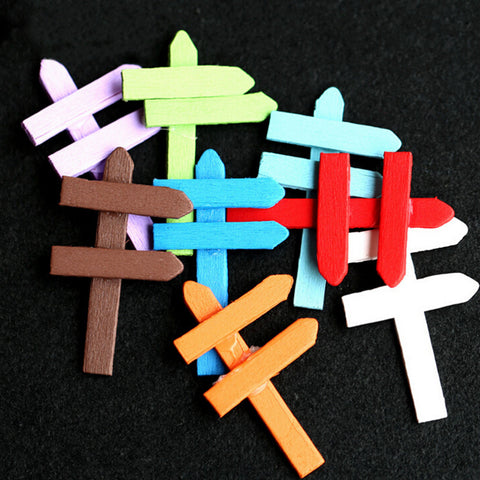 Wood Crafts Signboard Miniatures