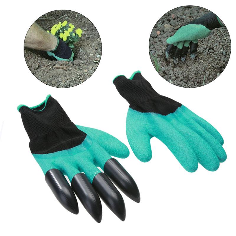 Garden Planter Rake Gloves