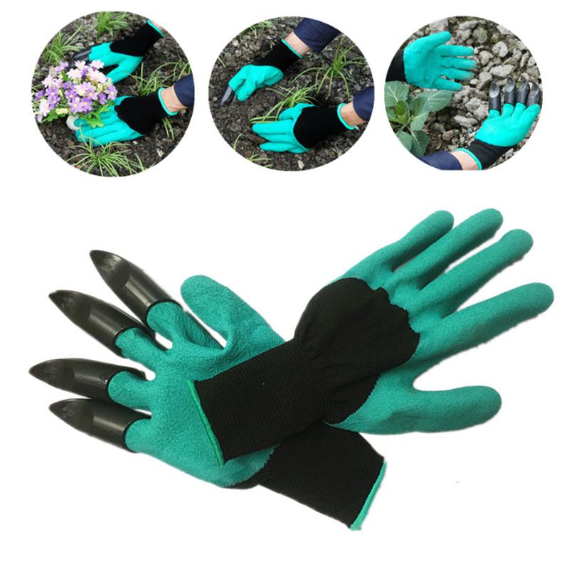 Garden Planter Rake Gloves