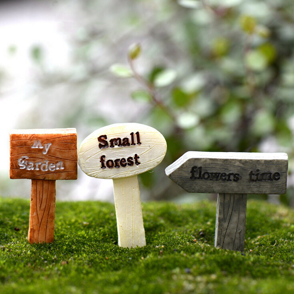 Resin Signboard Bonsai Miniatures