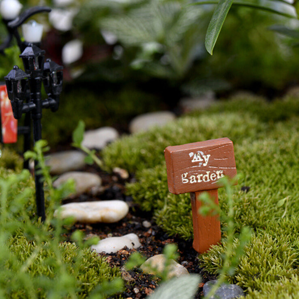 Resin Signboard Bonsai Miniatures