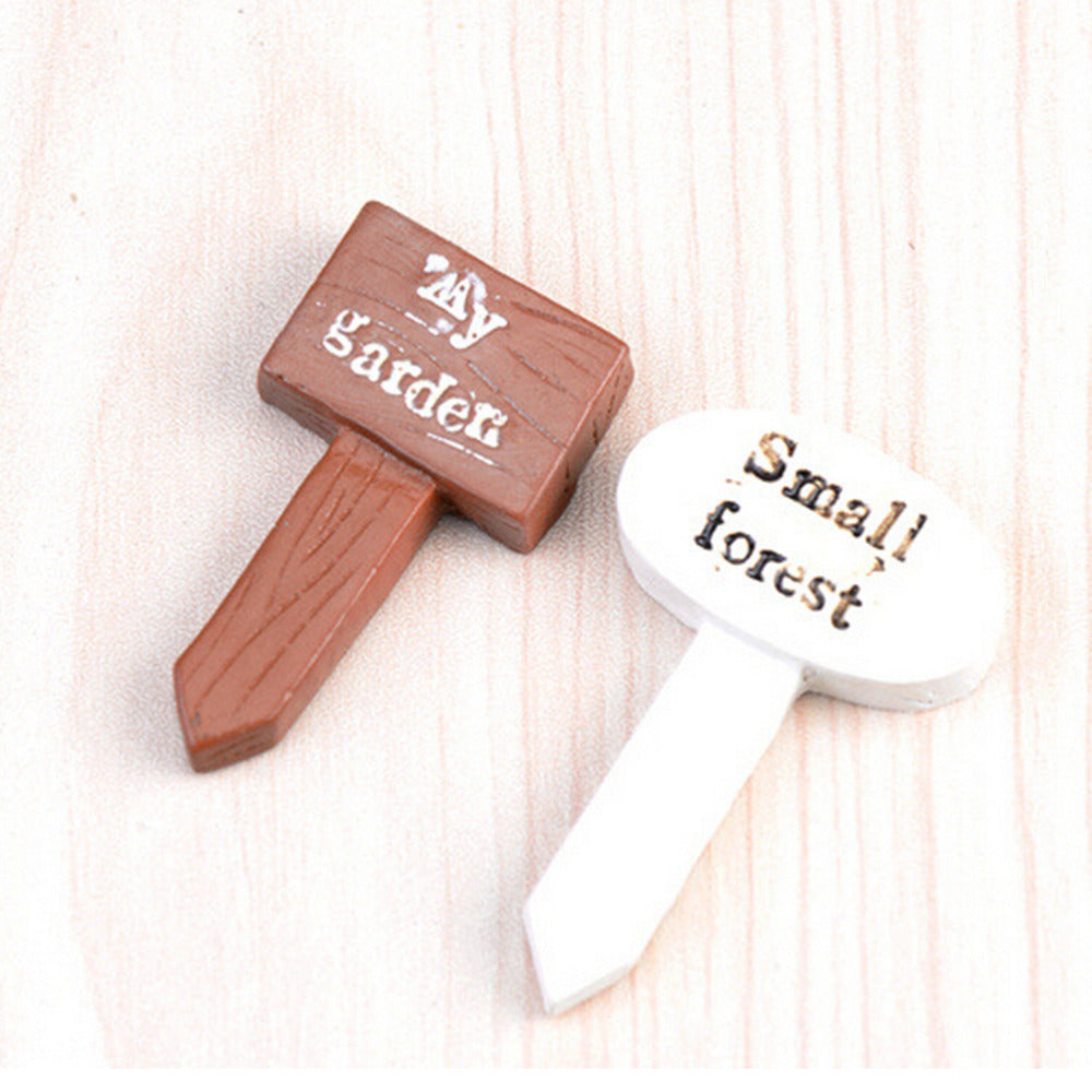 Resin Signboard Bonsai Miniatures