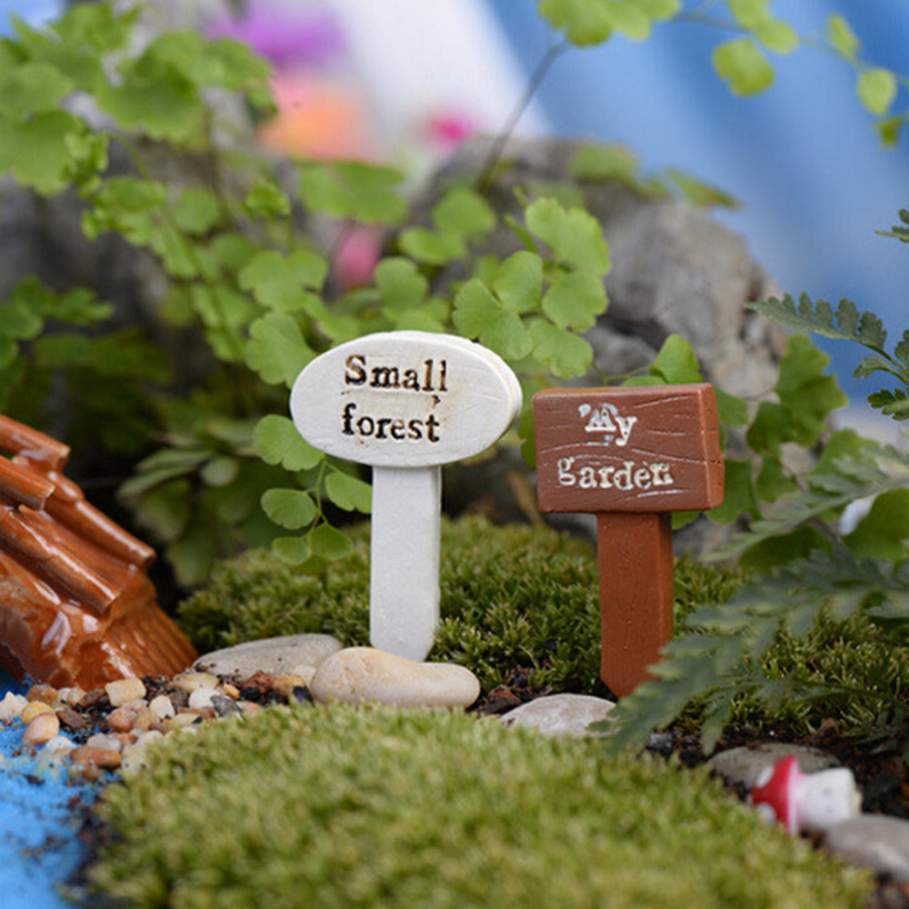 Resin Signboard Bonsai Miniatures