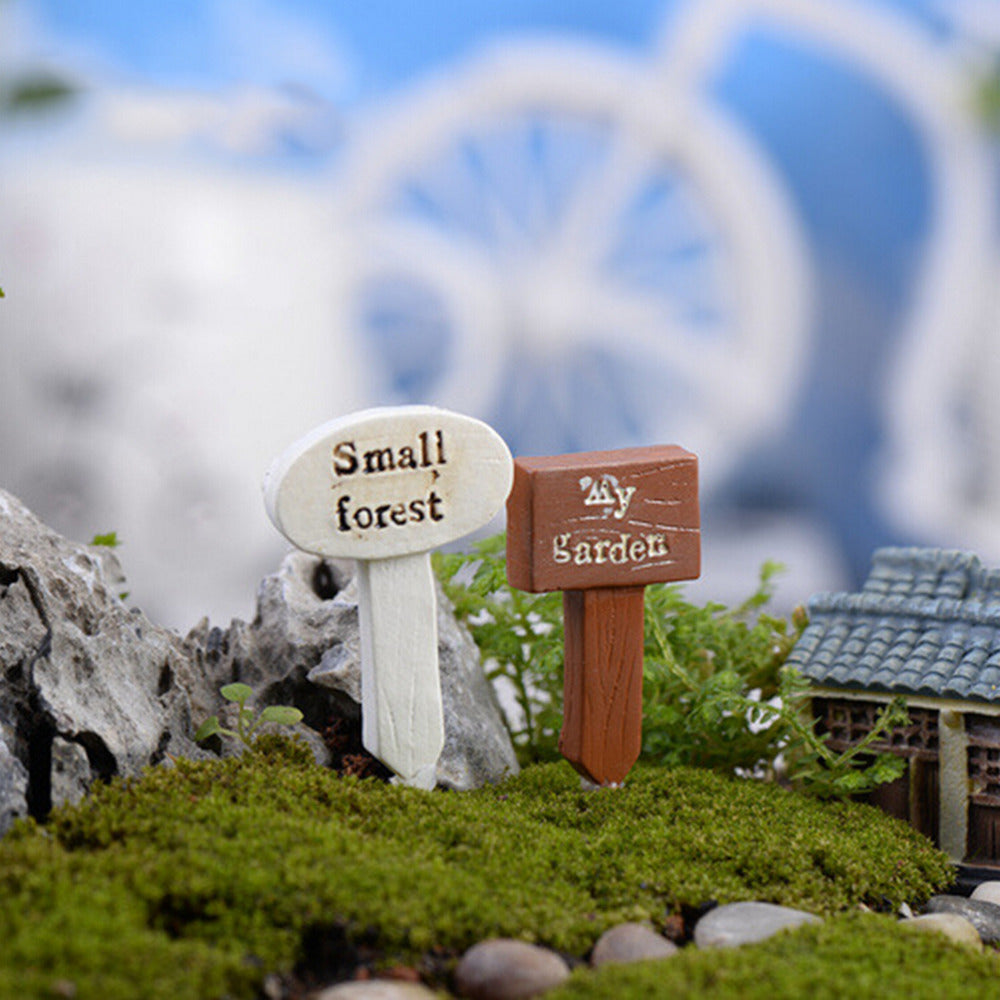 Resin Signboard Bonsai Miniatures