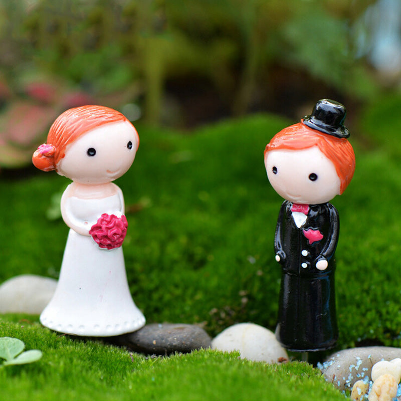 Cartoon Doll Bonsai Figurine