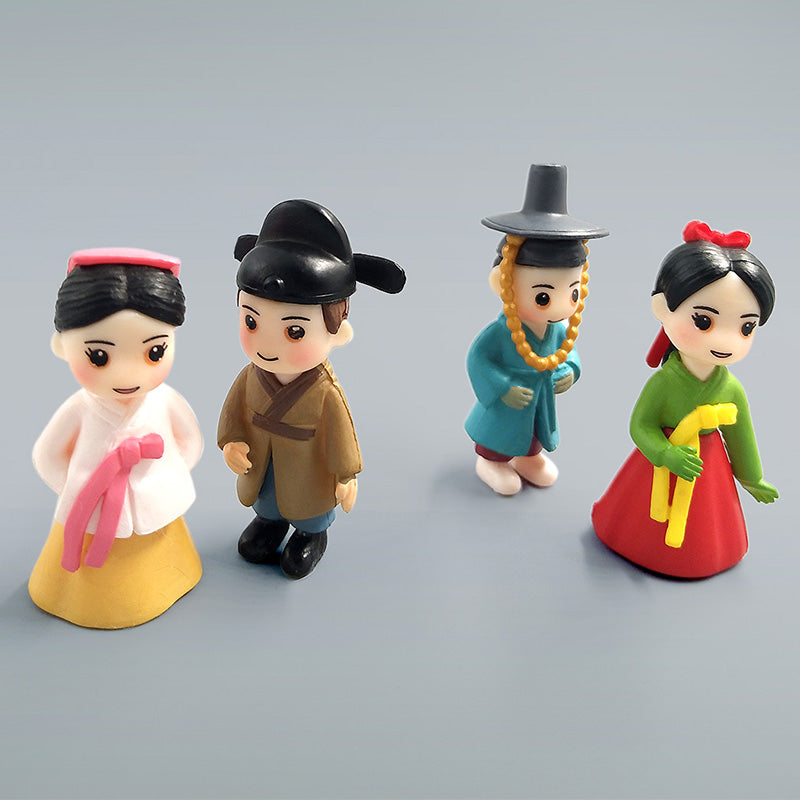 Cartoon Doll Bonsai Figurine