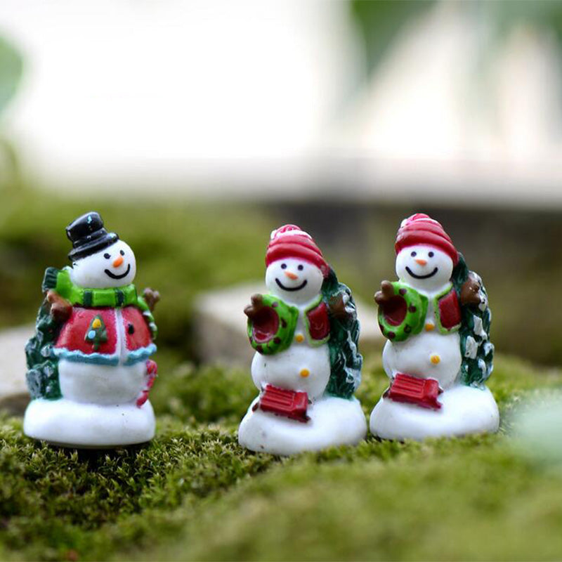 Christmas Snowman Figurine