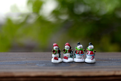 Christmas Snowman Figurine