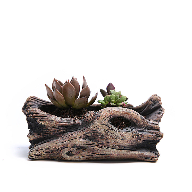 Antique Wooden Bonsai Planters