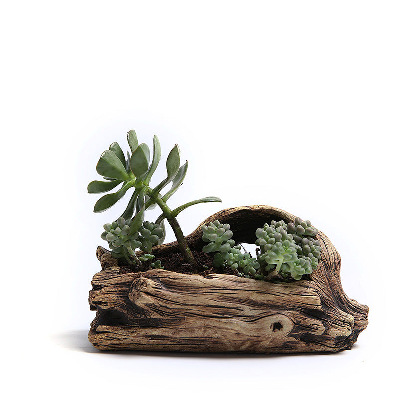 Antique Wooden Bonsai Planters