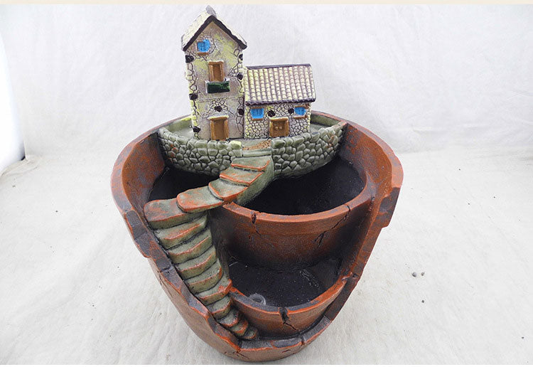 Novelty Resin Garden Bonsai Pots