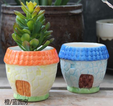 Cute Mixed Design Bonsai Pot