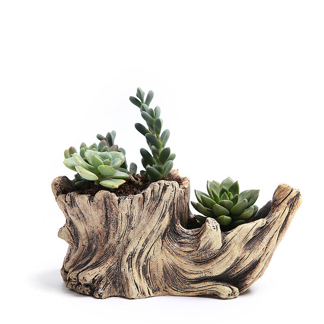 Antique Wooden Bonsai Planters
