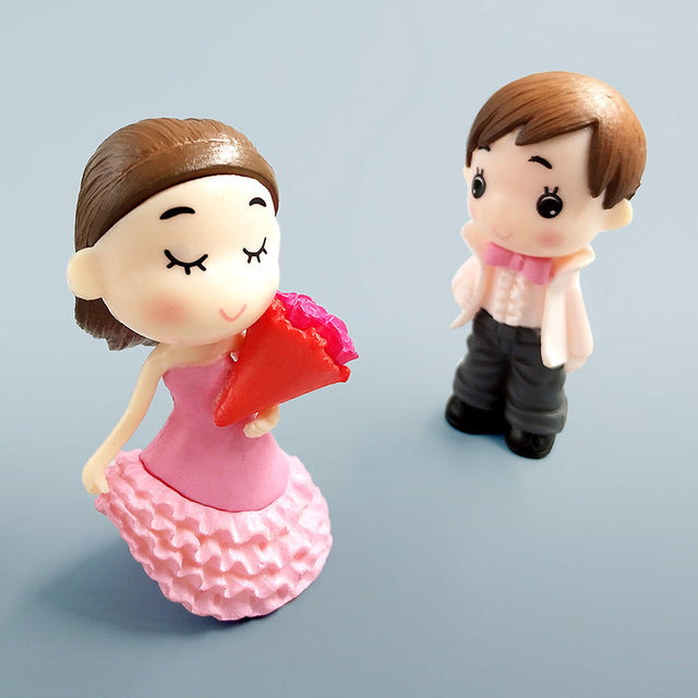 Cartoon Doll Bonsai Figurine