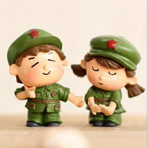 Cartoon Doll Bonsai Figurine