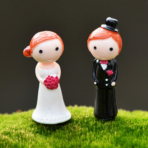 Cartoon Doll Bonsai Figurine