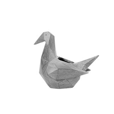 Creative Paper Cranes Shape Bonsai Pots