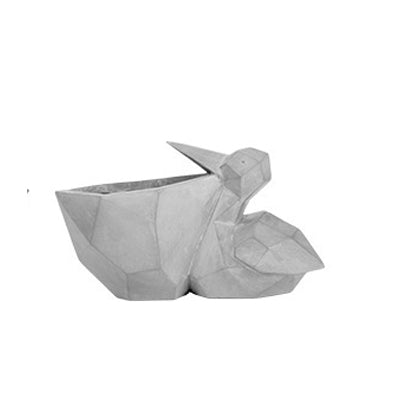 Creative Paper Cranes Shape Bonsai Pots